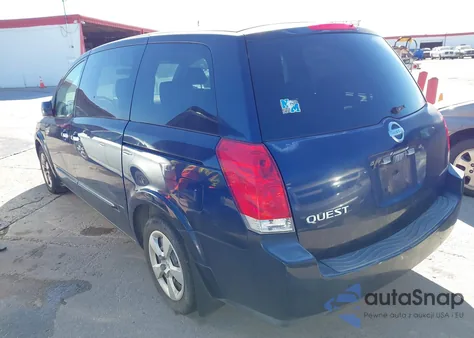 2007 Nissan Quest 3.5 from USA, damaged, VIN 5N1BV28U07N135680